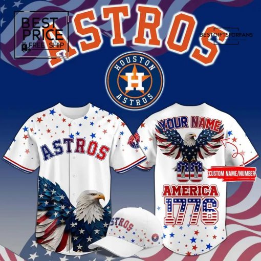 Houston Astros 4th of July USA Limited Edition Baseball Jersey