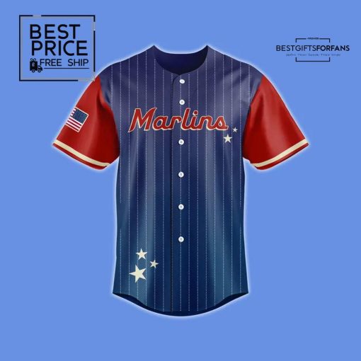 Miami Marlins Celebrate Team USA Limited Edition Baseball Jersey