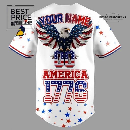 Toledo Mud Hens 4th of July USA Limited Edition Baseball Jersey