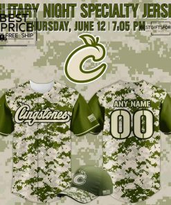 Columbus Clingstones x Military Limited Edition Baseball Jersey