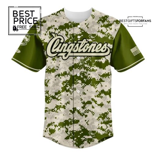 Columbus Clingstones x Military Limited Edition Baseball Jersey