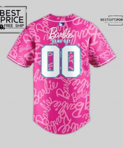 Limited editions Fayetteville Woodpeckers x BarBie Day Jersey 2025 3