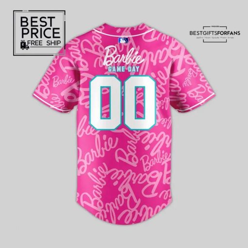 Fayetteville Woodpeckers x Barbie Day Limited Edition Baseball Jersey