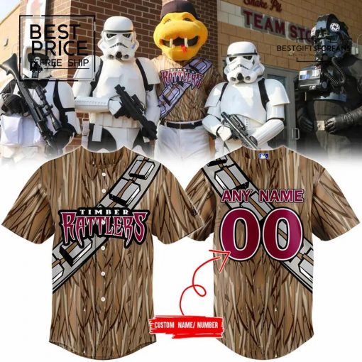 Wisconsin Timber Rattlers x Star Wars Limited Edition Baseball Jersey
