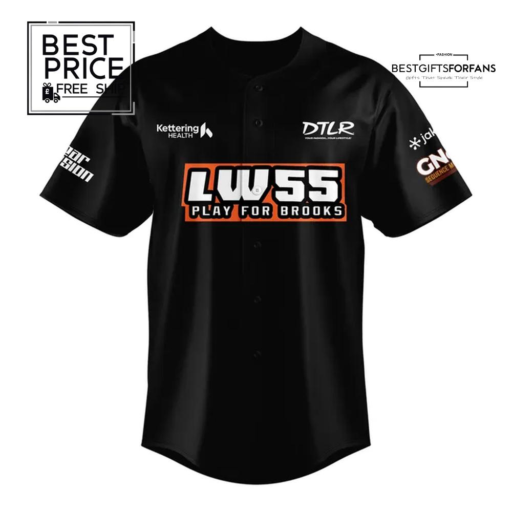 Logan Wilson Celebrity Softball Limited Edition Baseball Jersey Logan Wilson Celebrity Softball Limited Edition Baseball Jersey