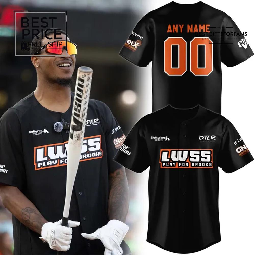 Logan Wilson Celebrity Softball Limited Edition Baseball Jersey Logan Wilson Celebrity Softball Limited Edition Baseball Jersey