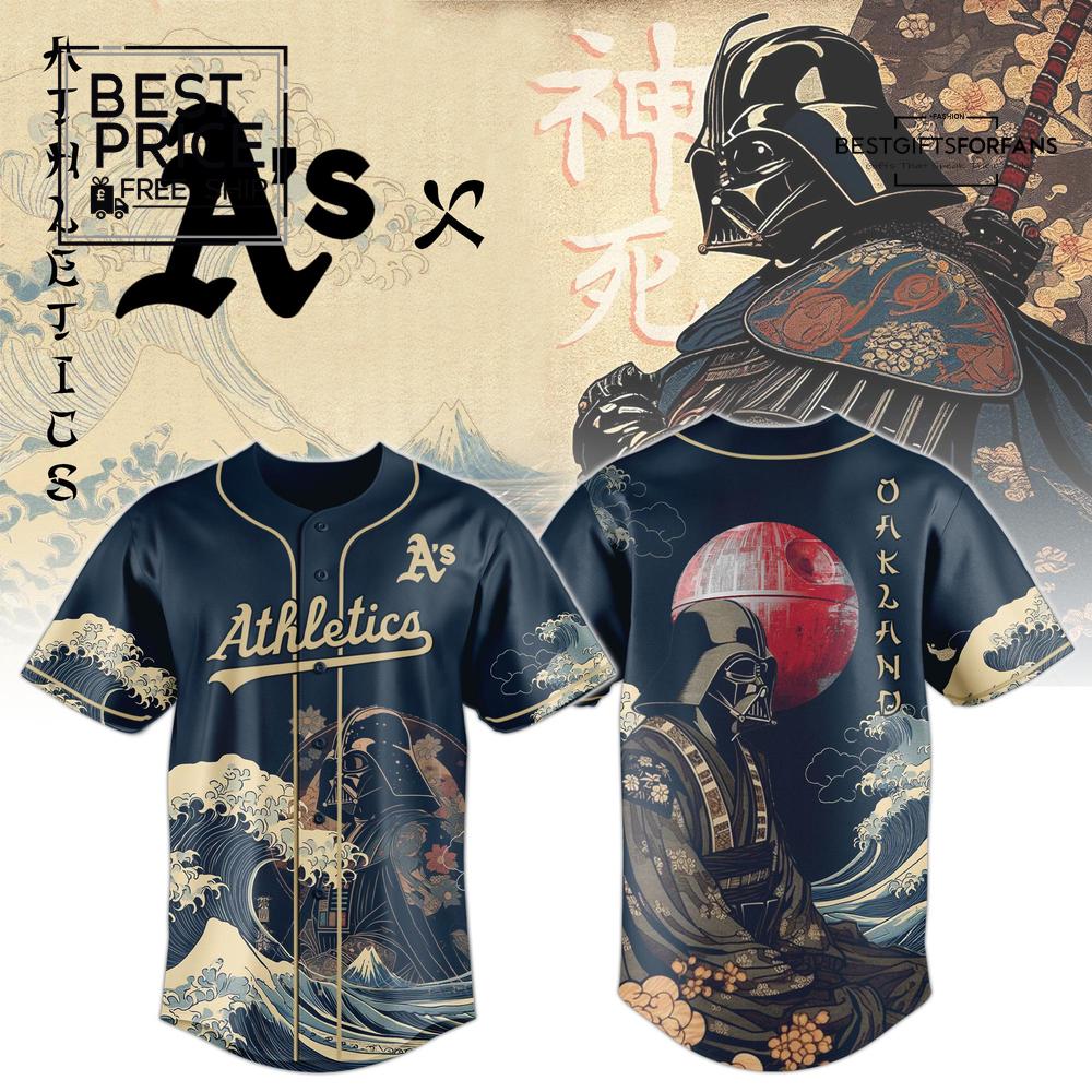 Lord Vader x Athletics 2025 Japan Limited Edition Baseball Jersey Lord Vader x Athletics 2025 Japan Limited Edition Baseball Jersey