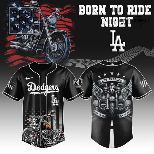 Los Angeles Dodgers x Harley-Davidson Limited Edition Baseball Jersey
