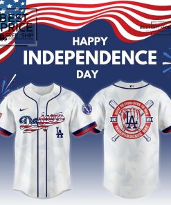 Los Angeles Dodgers x Independence Day Limited Edition Baseball Jersey