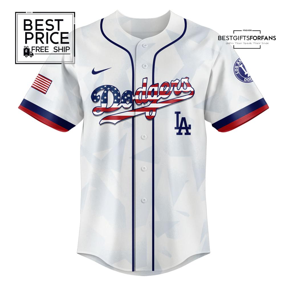 Los Angeles Dodgers x Independence Day Limited Edition Baseball Jersey Los Angeles Dodgers x Independence Day Limited Edition Baseball Jersey