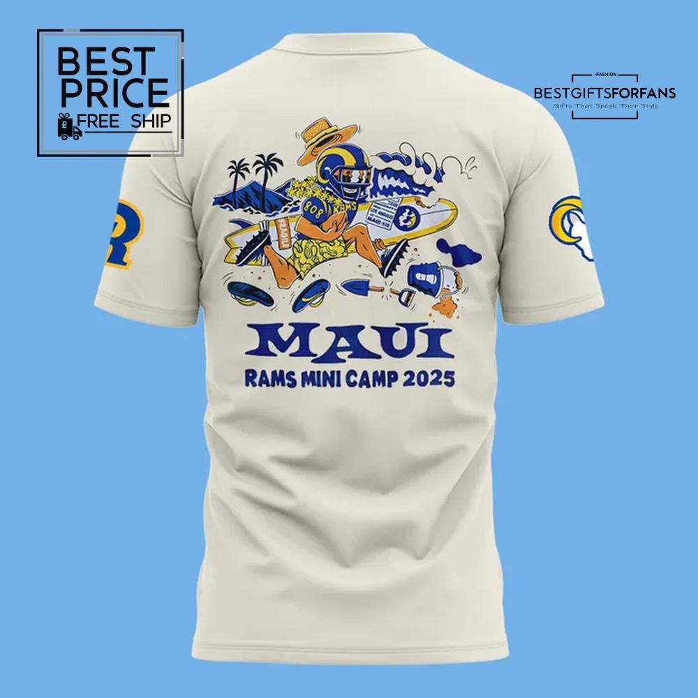 Los Angeles Rams 2025 Mauicamp Limited Edition T-Shirt Los Angeles Rams 2025 Mauicamp Limited Edition T-Shirt