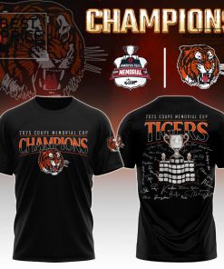 Medicine Hat Tigers Champions Memorial Cup 2025 Limited Edition T-Shirt