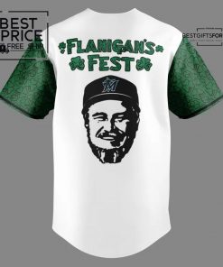 Miami Marlins Flanigan's Fest 25 Jersey 3