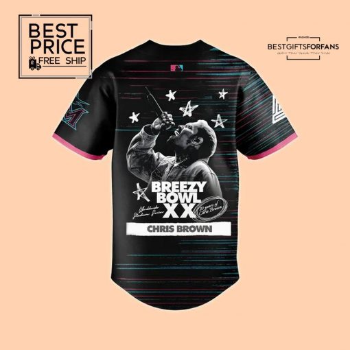 Miami Marlins x BREEZY BOWL XX concert Limited Edition Baseball Jersey