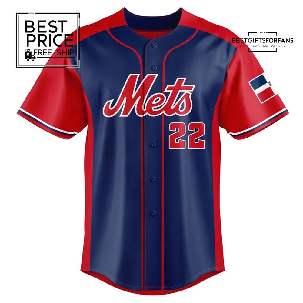 NY Mets Juan Soto Dominican Republic-Themed Limited Edition Baseball Jersey NY Mets Juan Soto Dominican Republic-Themed Limited Edition Baseball Jersey