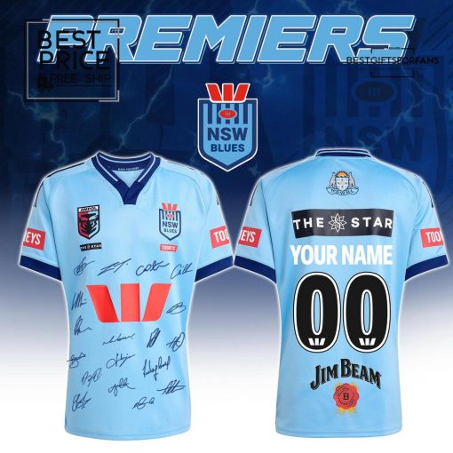 New South Wales Blues 2025 Signed New Limited Edition Football Jersey