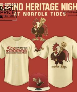 Norfolk Tandangs Filipino-American Limited Edition Baseball Jersey
