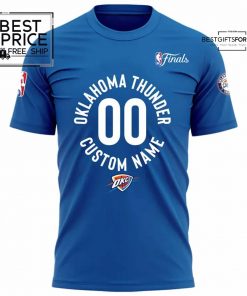 OKC THUNDER CIRCLE NBA FINALS N&N Limited Edition T-Shirt