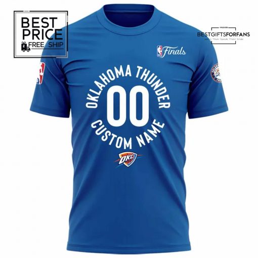 OKC THUNDER CIRCLE NBA FINALS N&N Limited Edition T-Shirt