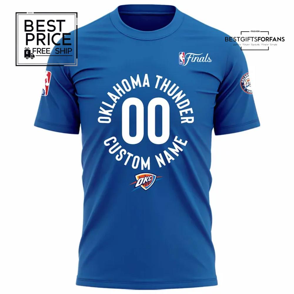 OKC THUNDER CIRCLE NBA FINALS N&N Limited Edition T-Shirt OKC THUNDER CIRCLE NBA FINALS N&N Limited Edition T-Shirt
