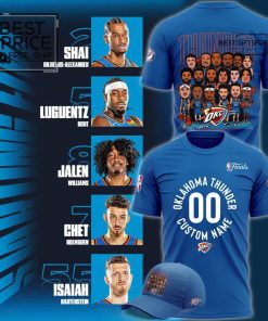 OKC THUNDER CIRCLE NBA FINALS N&N Limited Edition T-Shirt
