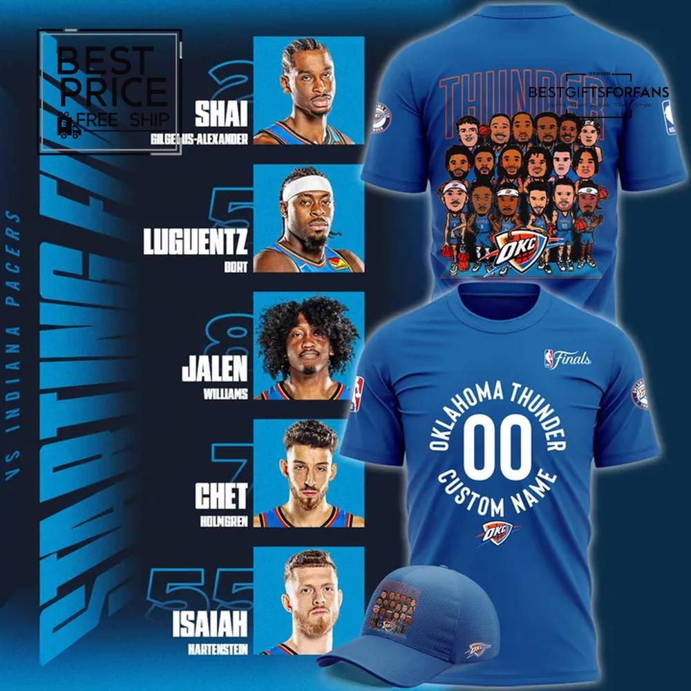 OKC THUNDER CIRCLE NBA FINALS N&N Limited Edition T-Shirt OKC THUNDER CIRCLE NBA FINALS N&N Limited Edition T-Shirt