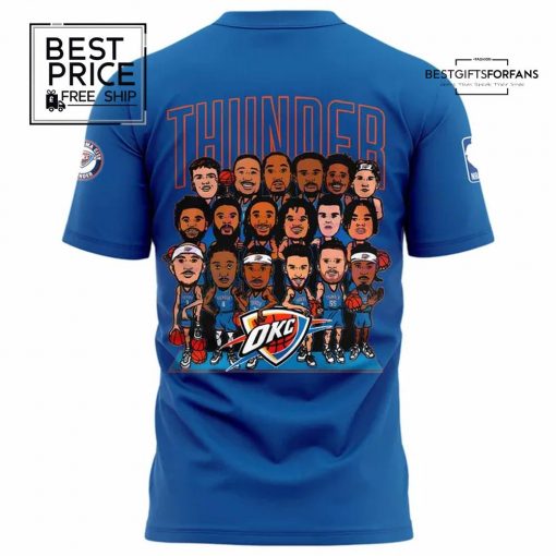 OKC THUNDER CIRCLE NBA FINALS N&N Limited Edition T-Shirt