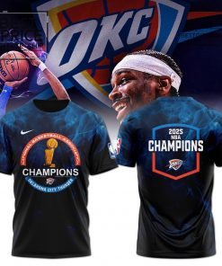  Oklahoma City Thunder NBA Champions 2025 Limited Edition T-Shirt