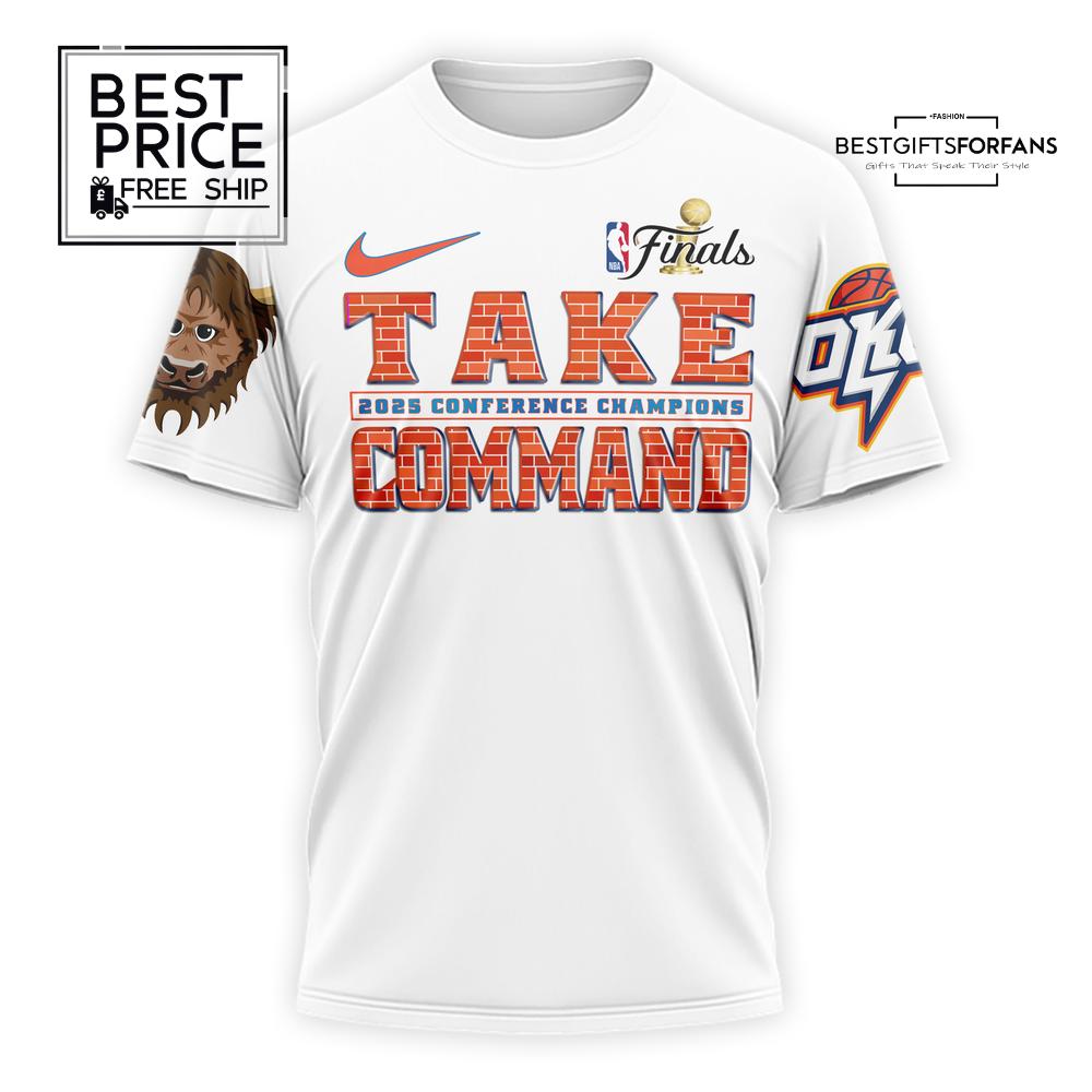 Oklahoma City Thunder 2025 Conference Champions Limited Edition T-Shirt Oklahoma City Thunder 2025 Conference Champions Limited Edition T-Shirt