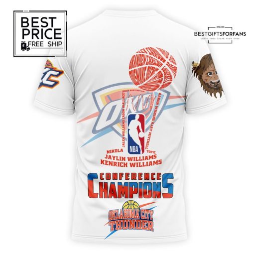 Oklahoma City Thunder 2025 Conference Champions Limited Edition T-Shirt