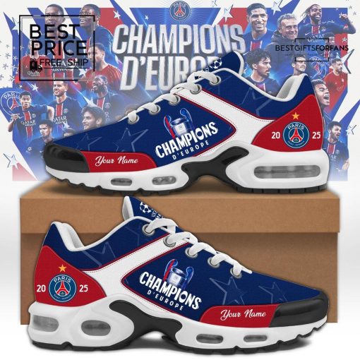 Paris Saint-Germain Champions of Europe 2025 Air Max Plus Sneakers