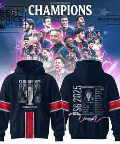 Paris Saint-Germain Champions League Winner 2 2025 Special Edition Hoodie