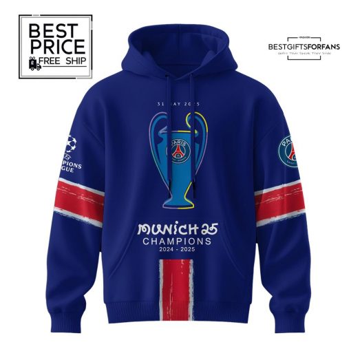 Paris Saint-Germain Champions League Winner 2025 Special Edition Hoodie
