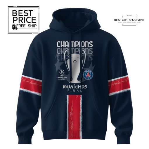 Paris Saint-Germain Champions League Winner 2 2025 Special Edition Hoodie