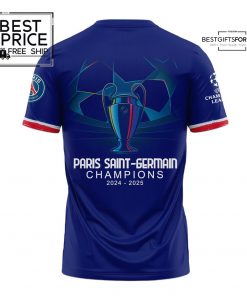 Paris Saint Germain F.C Champions League Winner 2025 T.Shirt 2 3
