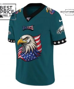 Philadelphia Eagles 2025 Independence Day Limited Edition Football Jersey