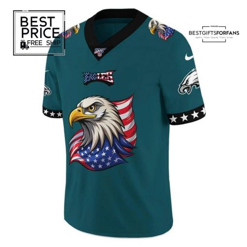 Philadelphia Eagles 2025 Independence Day Limited Edition Football Jersey