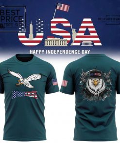 Philadelphia Eagles 2025 Independence Day Limited Edition T-Shirt