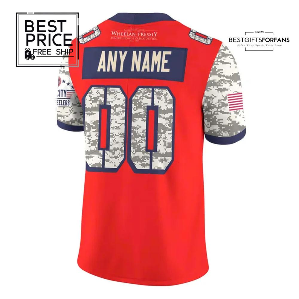 Quad City Steamwheelers x 2025 Military Appreciation Night Limited Edition Football Jersey