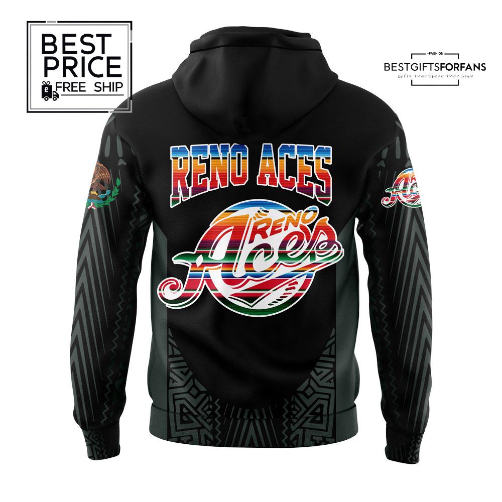 Reno Aces Mexican Heritage Night Black Special Edition Hoodie