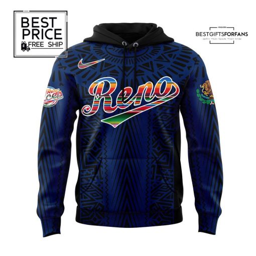  Reno Aces Mexican Heritage Night Blue Special Edition Hoodie