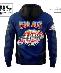 Reno Aces Mexican Heritage Night Blue Hoodie 3