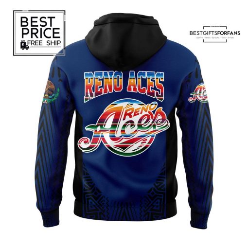  Reno Aces Mexican Heritage Night Blue Special Edition Hoodie