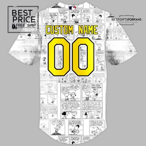 Reno Aces x 2025 Peanuts Night Limited Edition Baseball Jersey