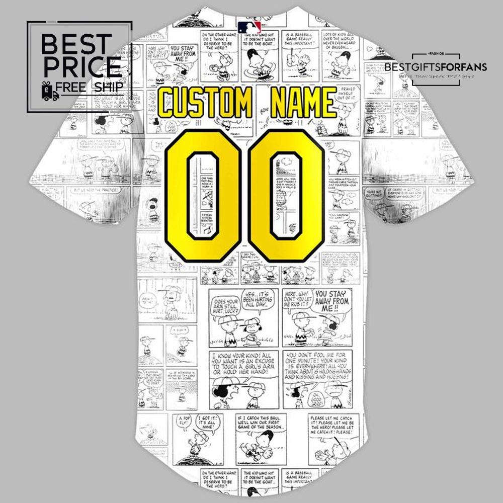 Reno Aces x 2025 Peanuts Night Limited Edition Baseball Jersey Reno Aces x 2025 Peanuts Night Limited Edition Baseball Jersey