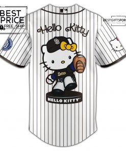 Hello Kitty x Padres Limited Edition Baseball Jersey
