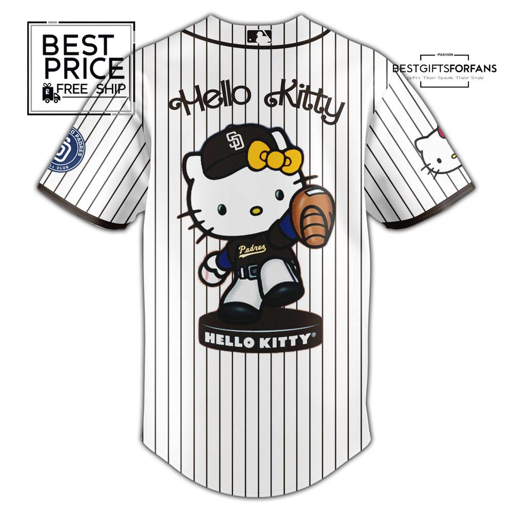 Hello Kitty x Padres Limited Edition Baseball Jersey Hello Kitty x Padres Limited Edition Baseball Jersey