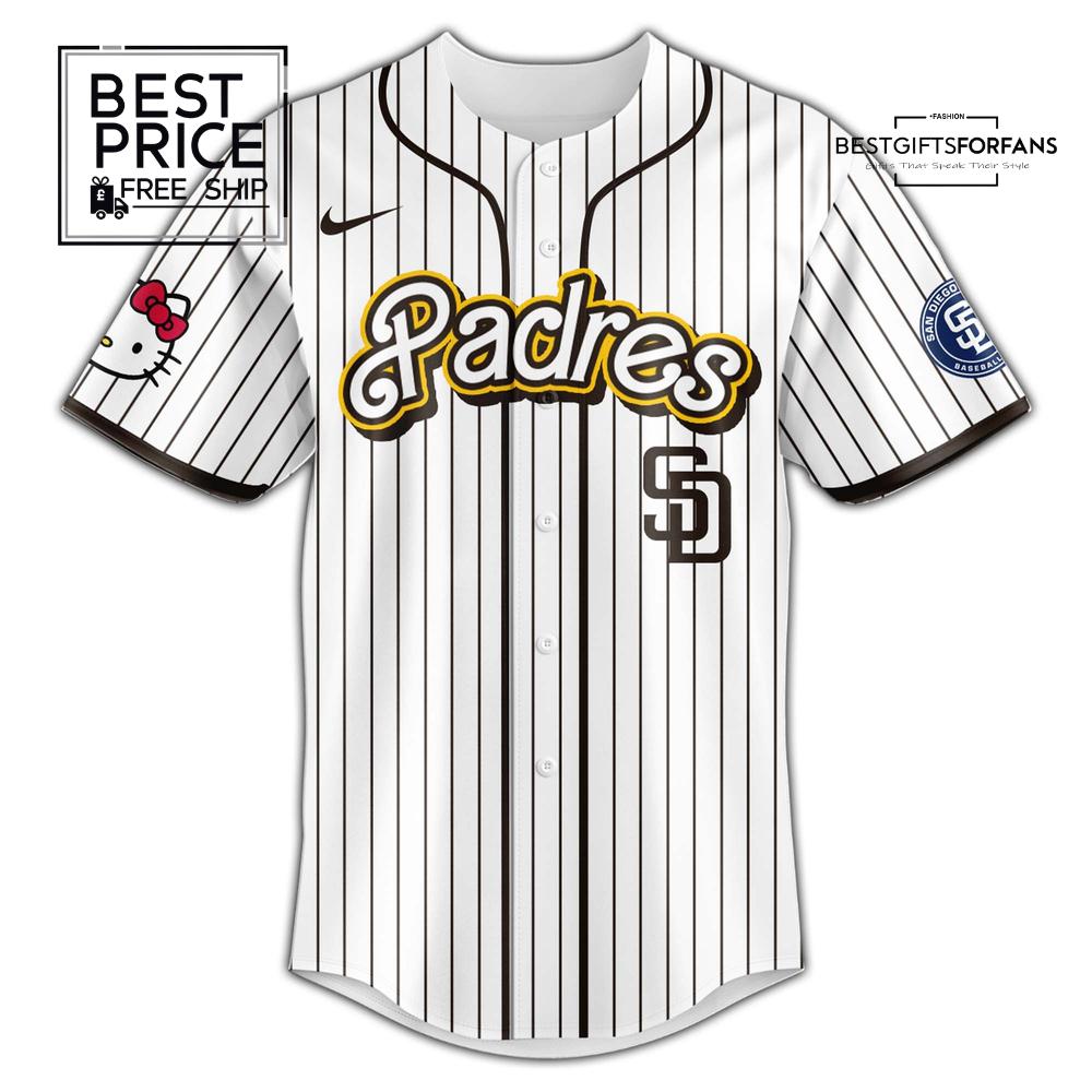 Hello Kitty x Padres Limited Edition Baseball Jersey Hello Kitty x Padres Limited Edition Baseball Jersey