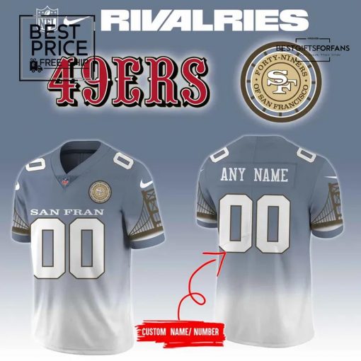 San Francisco 49ers 2025 Rivalries Limited Edition Football Jersey