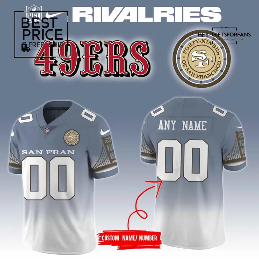 San Francisco 49ers 2025 Rivalries Limited Edition Football Jersey San Francisco 49ers 2025 Rivalries Limited Edition Football Jersey